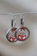 Boucles d'oreilles Poupée Russe La Vieille Fille