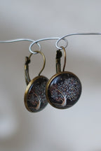 Boucles d'oreilles Arbre de vie La Vieille Fille