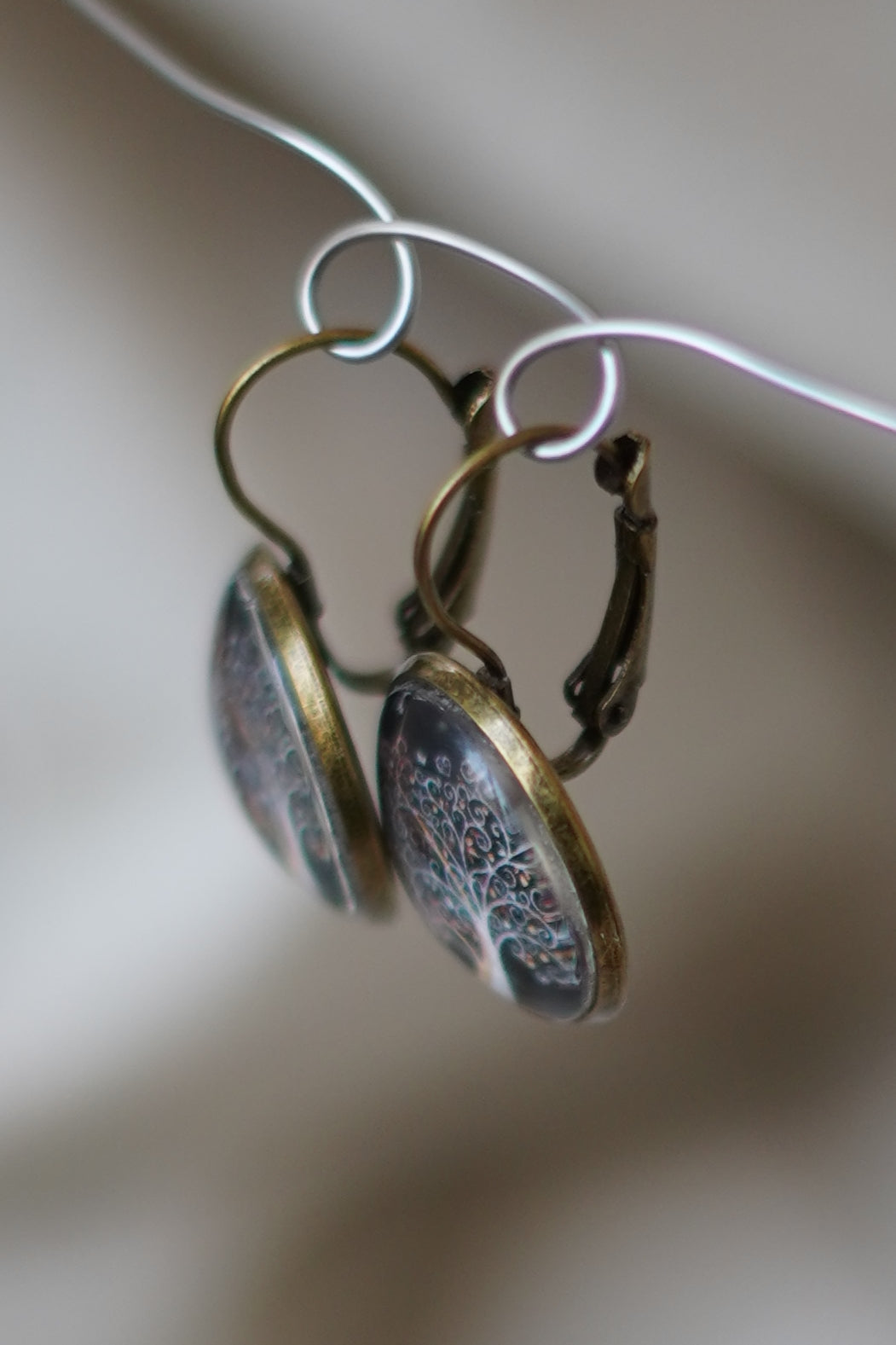 Boucles d'oreilles Arbre de vie La Vieille Fille