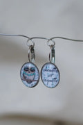 Boucles d'oreilles chouette et coquette