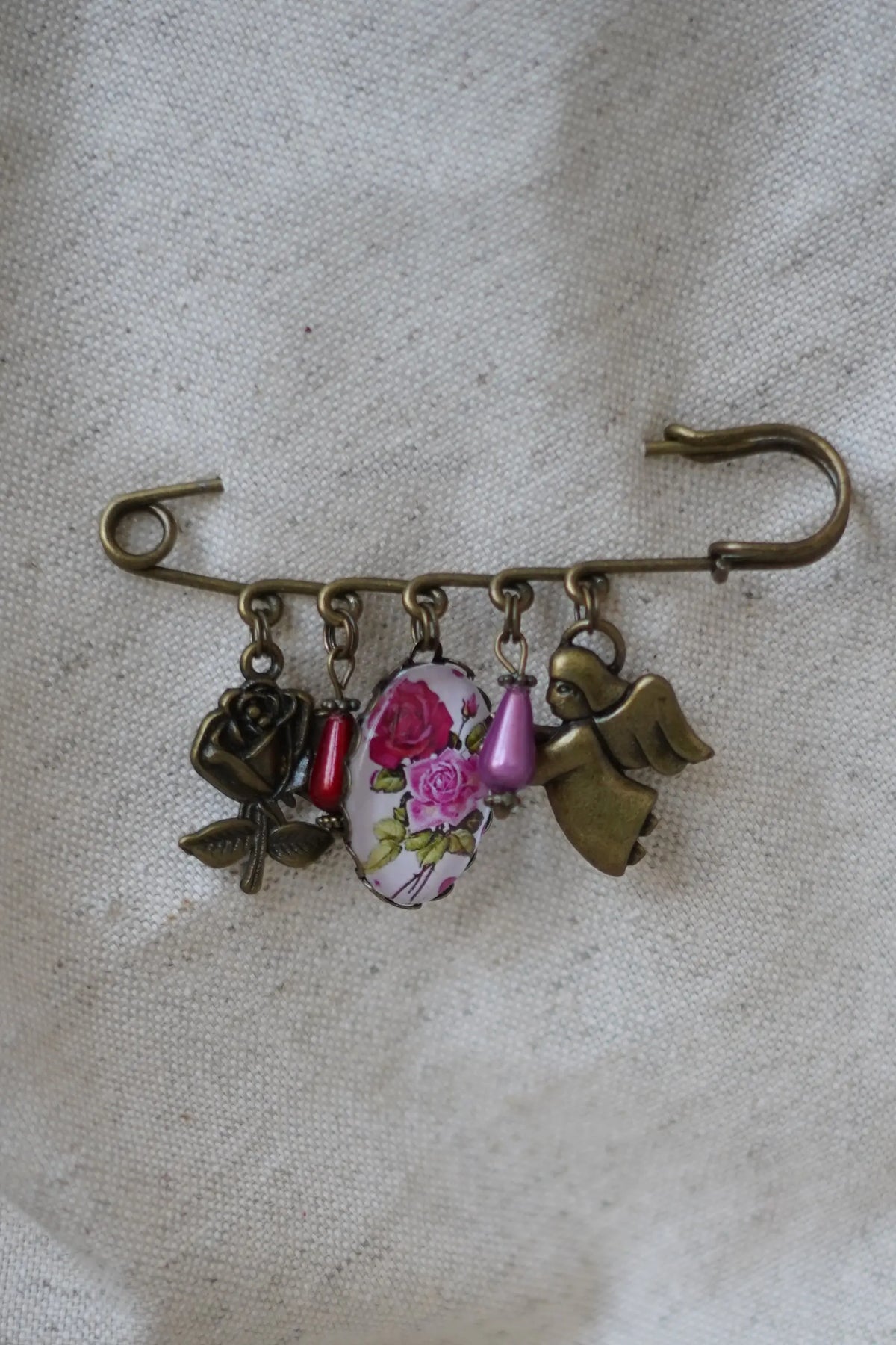 Broche jardin d'ange