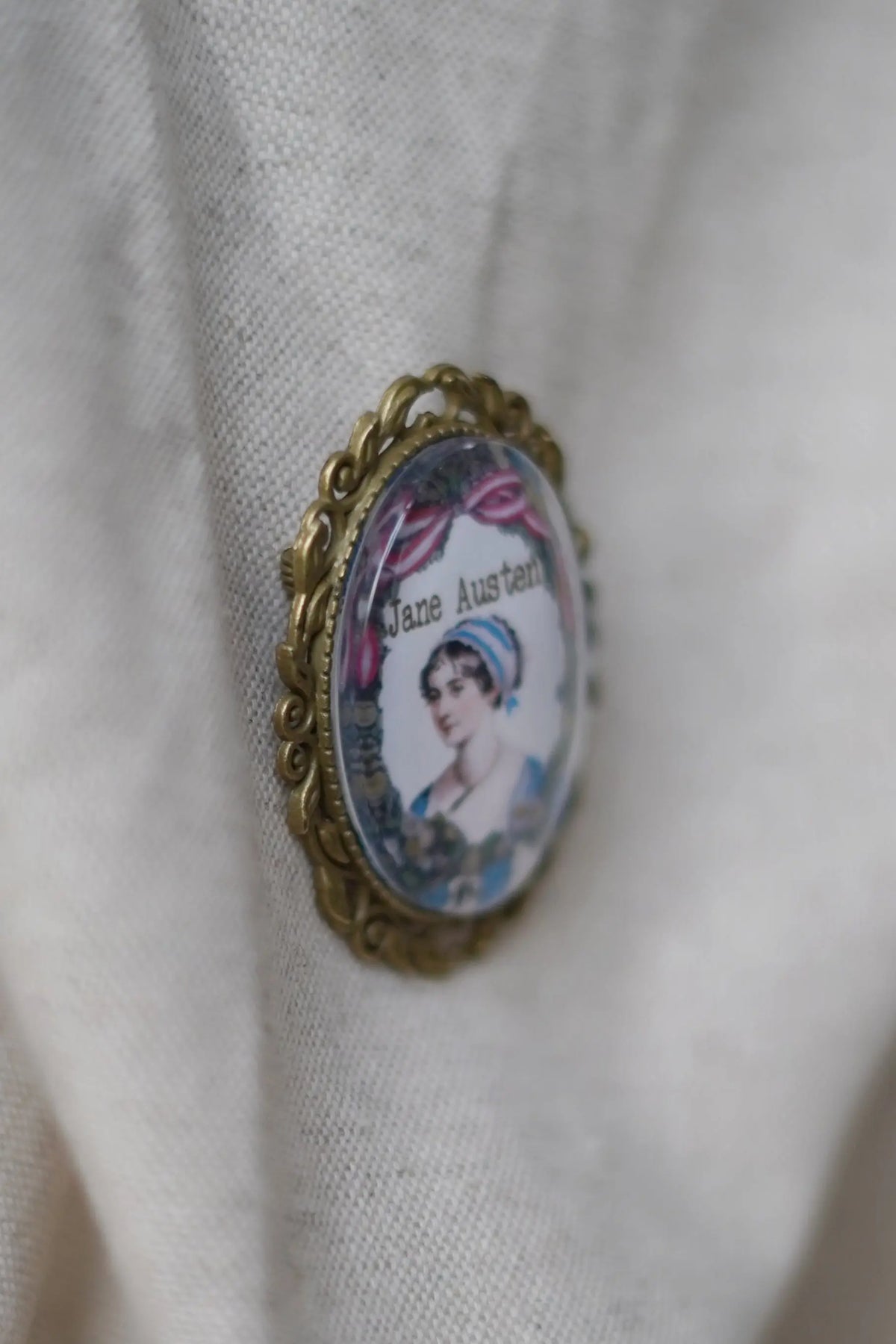 Broche Jane Austen