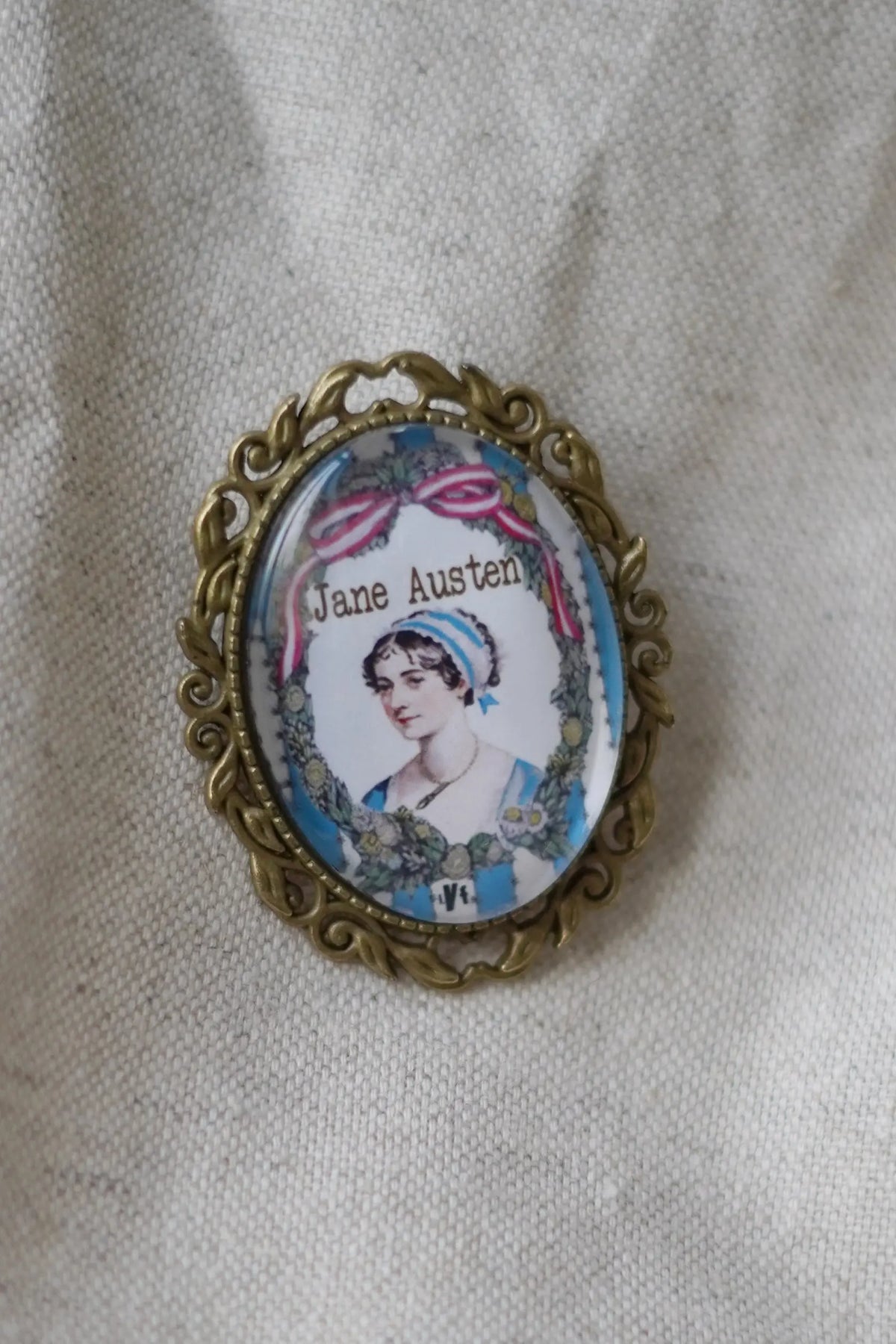Broche Jane Austen