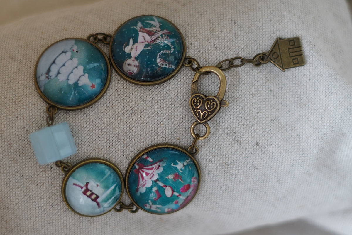 Bracelet rêverie hivernale