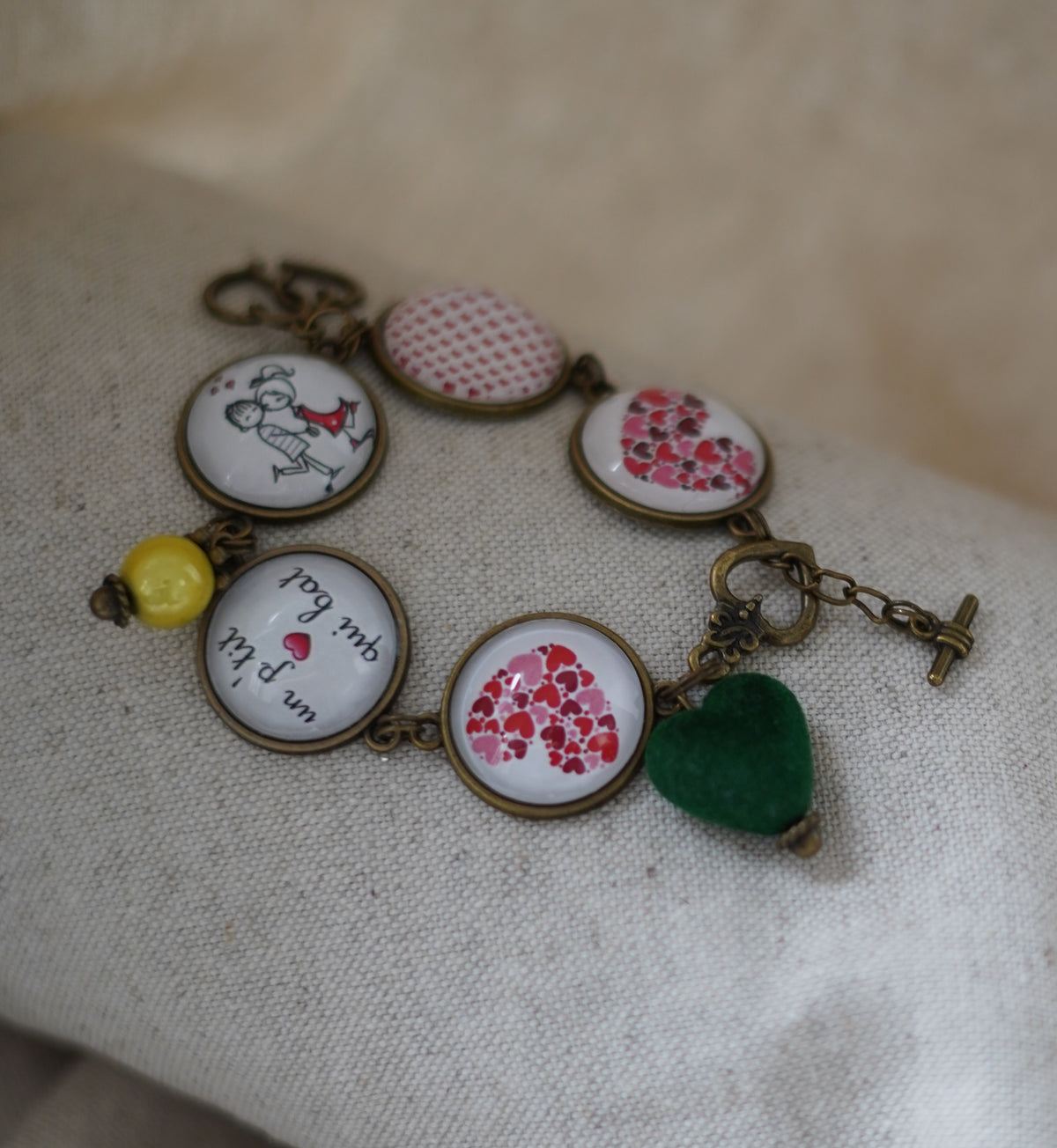 Bracelet petit coeur d'amour