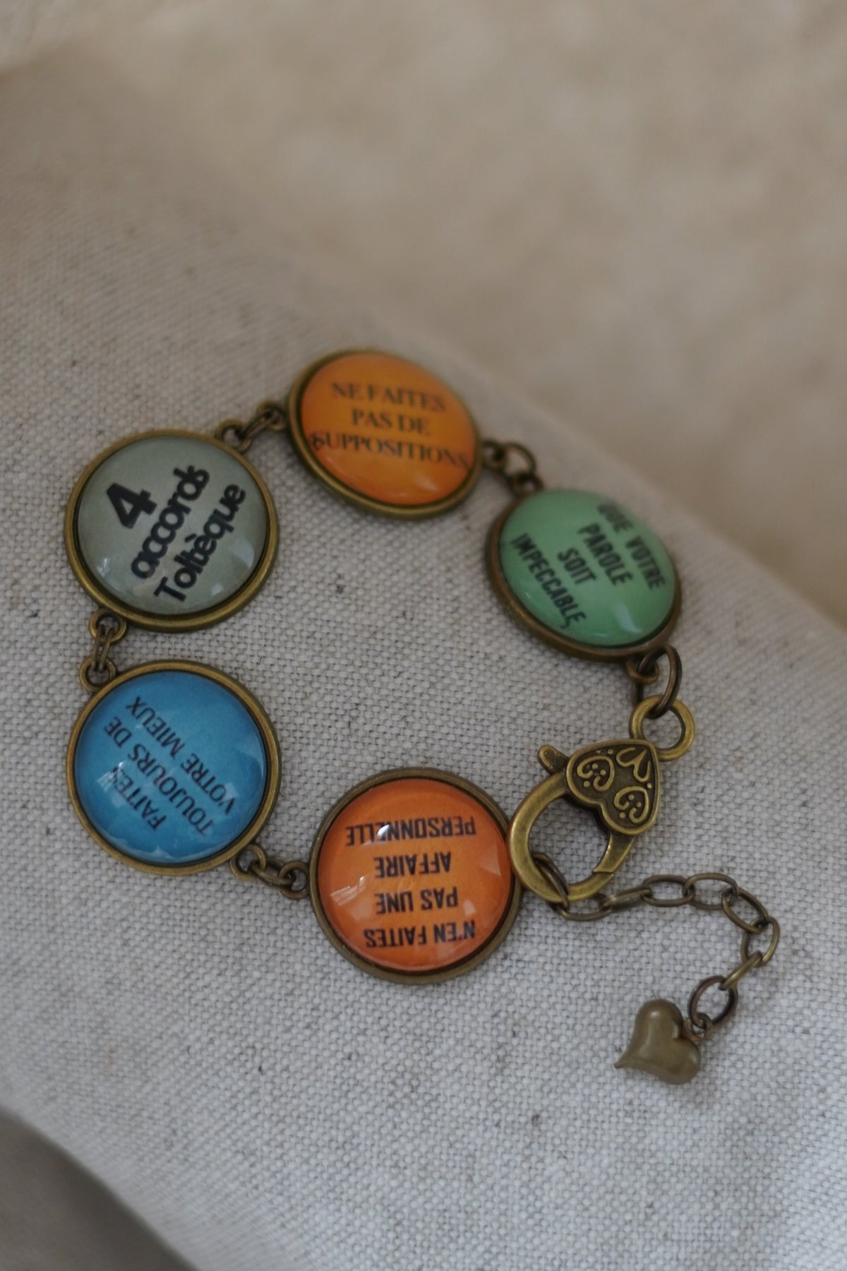 Bracelet les 4 accords toltèques