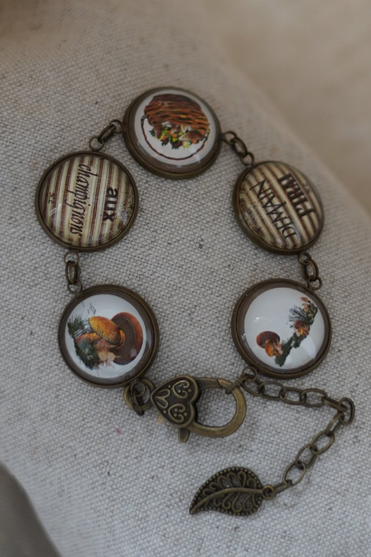 Bracelet passion champignon
