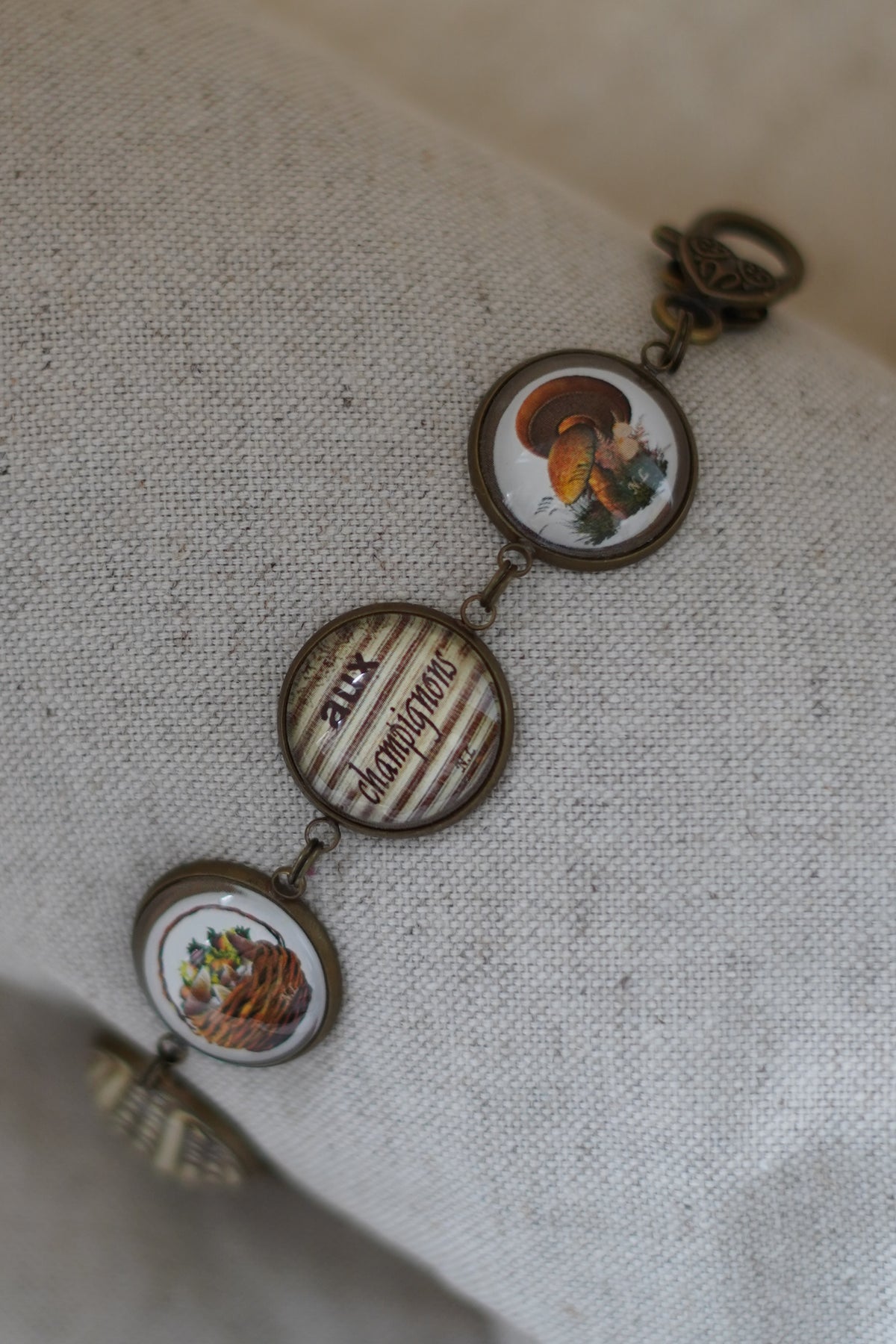 Bracelet passion champignon