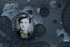 Grande bague bronze littéraire Arthur Rimbaud Poésie " Délires ll " Collection : Une saison en enfer