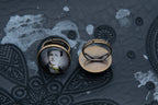 Bague bronze ronde littéraire Arthur Rimbaud Poésie " Adieu " Collection : Une saison en enfer