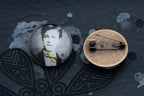 Broche bronze littéraire poème  "Délire II"  Collection : Une saison en enfer