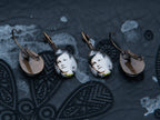 Boucles d'oreilles gouttes "COMFORT". Collection une saison en enfer.