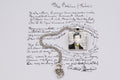 Collier argent Arthur Rimbaud Collection " Ma Bohème "